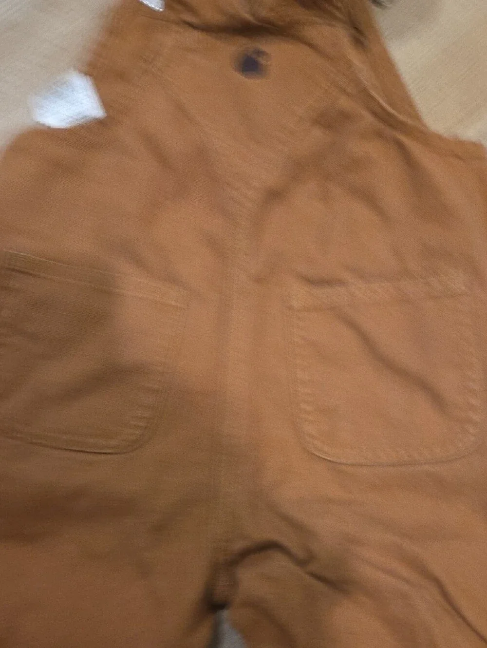 Carhartt Kids Rust Brown Workwear Overalls